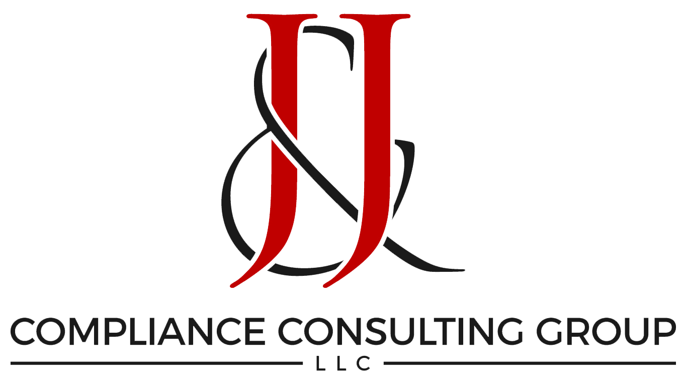 Red J&J logo for Compliance Consulting Group