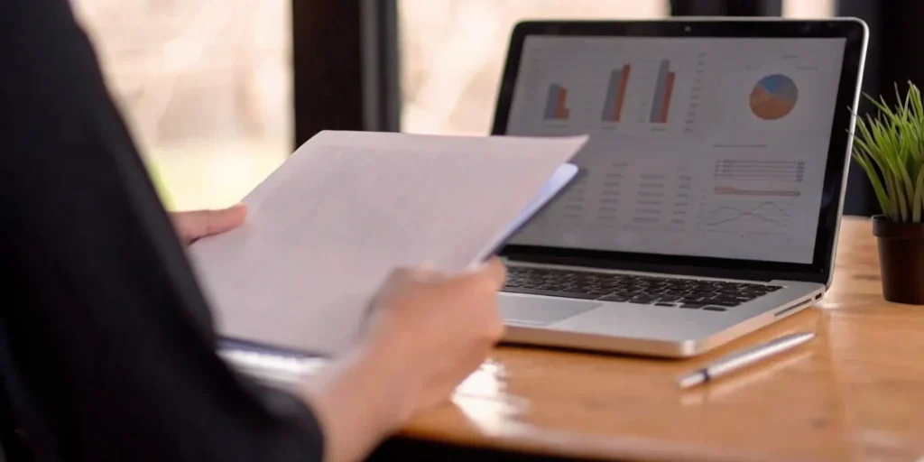Regulatory compliance consulting via laptop review.