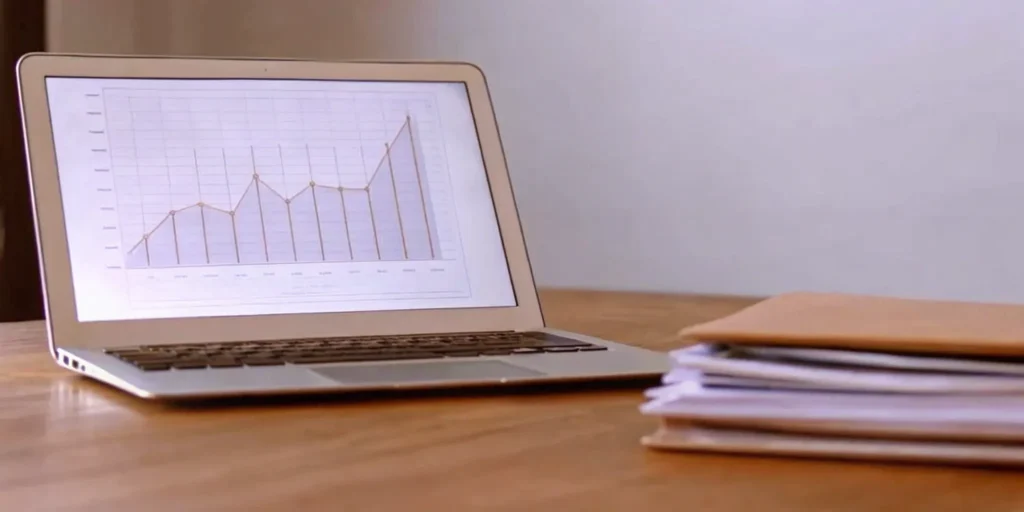 PMTA submission documents and pricing graph on a desk.