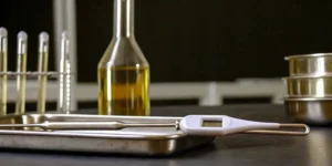 Digital thermometer and tray for an environmental monitoring program to ensure food safety.