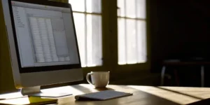 A computer screen showing eCTD publishing services software used to streamline submissions.