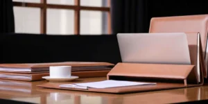 Desk of an FDA regulatory consulting professional preparing compliance documents and submissions.