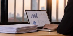 A professional completes a checklist for the notified body selection process.